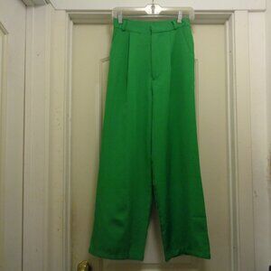 FAIRYCORE EMERALD FOREST GREEN BY SHEIN X S POLESTER PANTS